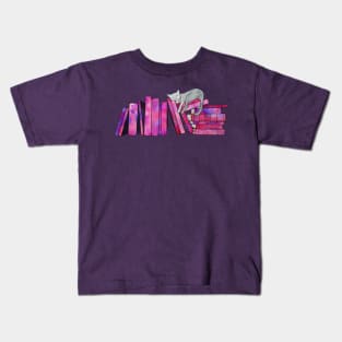 Literary Naps Pink Kids T-Shirt